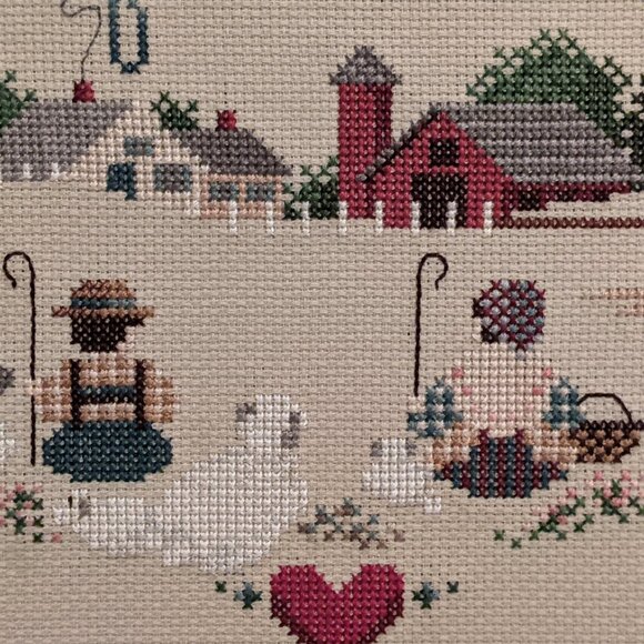 “Voice of the Shepherd” Cross Stitch Art - Picture 2 of 8